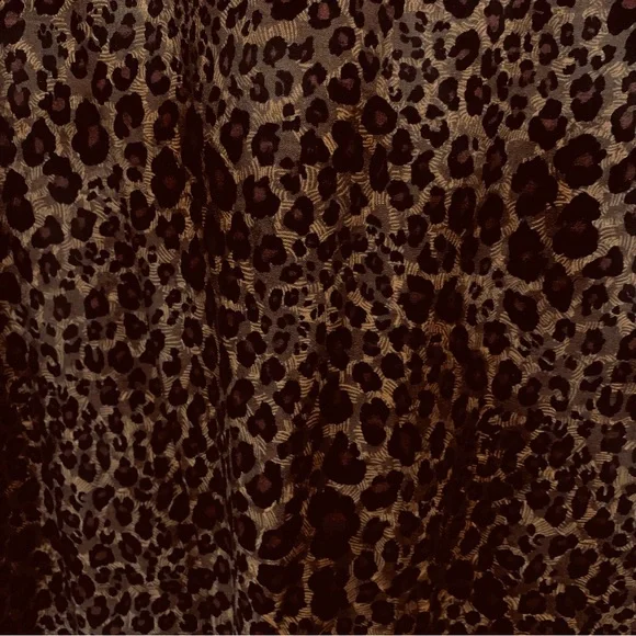 DRESS Leopard Print 2 PC Jacket Buttons and MIDI Sleeveless Set With Slits 22W - Picture 10 of 13